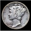 Image 2 : 1931-s Mercury Dime 10c Grades vf++
