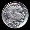 Image 2 : 1937-p Buffalo Nickel 5c Grades GEM+ Unc