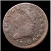 Image 2 : 1810 Classic Head Large Cent 1c Grades vg+