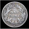 Image 3 : 1895-s Barber Dime 10c Grades vg+
