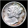 Image 2 : 1920-s Mercury Dime 10c Grades vf++