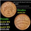 Image 1 : 1863 United We Stand Civil War Token F-450/471a 1c Grades Choice Unc BN
