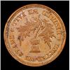 Image 2 : 1863 United We Stand Civil War Token F-450/471a 1c Grades Choice Unc BN