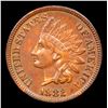 Image 2 : 1882 Indian Cent 1c Grades Choice AU/BU Slider