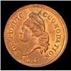 Image 2 : 1863 US Copper Civil War Token F-37/434a 1c Grades Choice Unc RB
