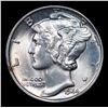 Image 2 : 1944-p Mercury Dime 10c Grades GEM+ FSB
