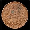 Image 3 : 1900 Indian Cent 1c Grades Choice AU/BU Slider