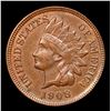 Image 2 : 1908 Indian Cent 1c Grades Choice AU/BU Slider+