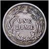 Image 3 : 1914-d Barber Dime 10c Grades xf+
