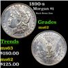 Image 1 : 1890-s Morgan Dollar $1 Grades Select Unc