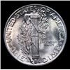 Image 3 : 1945-d Mercury Dime 10c Grades GEM+ FSB