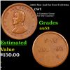 Image 1 : (1863) Now And For Ever Civil War Token F-135/441a 1c Grades Select AU