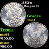 Image 1 : 1882-s Morgan Dollar $1 Grades Choice Unc