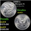 Image 1 : 1890-s Morgan Dollar $1 Grades Select+ Unc