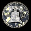 Image 7 : Proof 1961 Franklin Half Dollar 50c Grades GEM+ Proof
