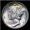 Image 2 : 1941-p Mercury Dime 10c Grades GEM+ FSB