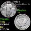 Image 1 : 1927-s Standing Liberty Quarter 25c Grades f+