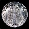 Image 3 : 1938-p Mercury Dime 10c Grades GEM+ FSB