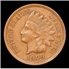 Image 2 : 1909 Indian Cent 1c Grades Choice AU/BU Slider