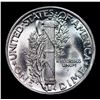 Image 3 : 1941-p Mercury Dime 10c Grades GEM++ Unc