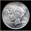 Image 2 : 1927-p Peace Dollar $1 Grades Select Unc
