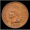 Image 2 : 1905 Indian Cent 1c Grades xf+