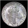 Image 3 : 1945-p Mercury Dime 10c Grades GEM Unc