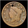 Image 2 : 1826 Coronet Head Large Cent 1c Grades vg details