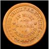 Image 3 : 1863 Army & Navy Civil War Token F-255/327a 1c Grades Select+ Unc BN