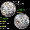 Image 1 : 1921-p Morgan Dollar $1 Grades GEM+ Unc
