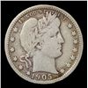 Image 2 : 1905-p Barber Quarter 25c Grades vf+