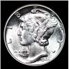 Image 2 : 1944-p Mercury Dime 10c Grades GEM++ Unc