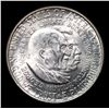 Image 2 : 1952-p Wash/Car Old Commem Half Dollar 50c Grades Select+ Unc