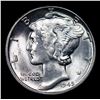 Image 2 : 1945-p Mercury Dime 10c Grades GEM++ Unc