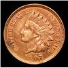 Image 2 : 1907 Indian Cent 1c Grades Unc Details Rd