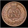 Image 3 : 1902 Indian Cent 1c Grades xf