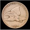 Image 2 : 1858 SL Flying Eagle Cent 1c Grades vf++