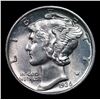 Image 2 : 1936-p Mercury Dime 10c Grades GEM+ FSB