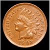 Image 2 : 1902 Indian Cent 1c Grades Choice AU/BU Slider