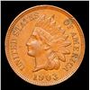 Image 2 : 1903 Indian Cent 1c Grades Choice AU/BU Slider