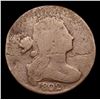 Image 2 : 1802 Draped Bust Large Cent 1c Grades vg, very good