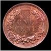 Image 3 : 1907 Indian Cent 1c Grades Unc Details Rd