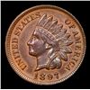 Image 2 : 1897 Indian Cent 1c Grades Unc Details
