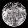 Image 3 : 1944-p Mercury Dime 10c Grades GEM+ Unc