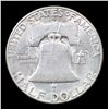 Image 3 : 1952-s Franklin Half Dollar 50c Grades Select+ Unc