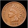 Image 2 : 1906 Indian Cent 1c Grades Choice AU