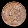 Image 2 : 1863 God Protect The Union Civil War Token F-5/288a 1c Grades Select+ Unc BN