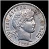 Image 2 : 1908-d Barber Dime 10c Grades Choice AU/BU Slider