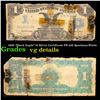 1899 "Black Eagle" $1 Silver Certificate FR-236 Speelman-White Grades vg details