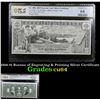 PCGS 1896 $1 Bureau of Engraving & Printing Silver Certificate Graded cu64 By PCGS